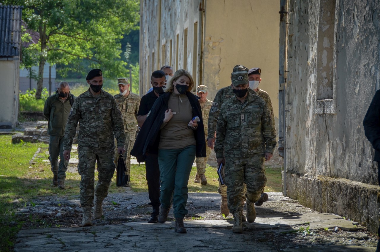 Ministarka odbrane Injac i NGŠ Đurović u posjeti Kolašinu i Andrijevici