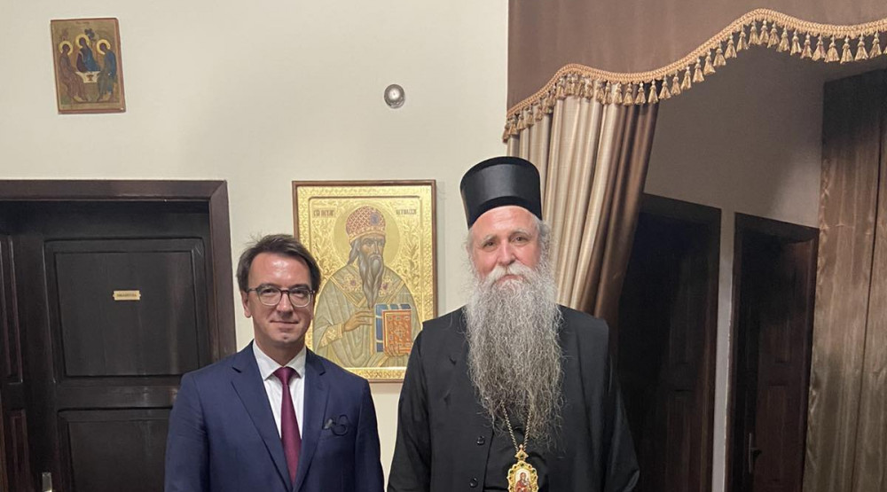 Joanikije se sastao sa ambasadorima Rusije i Bugarske