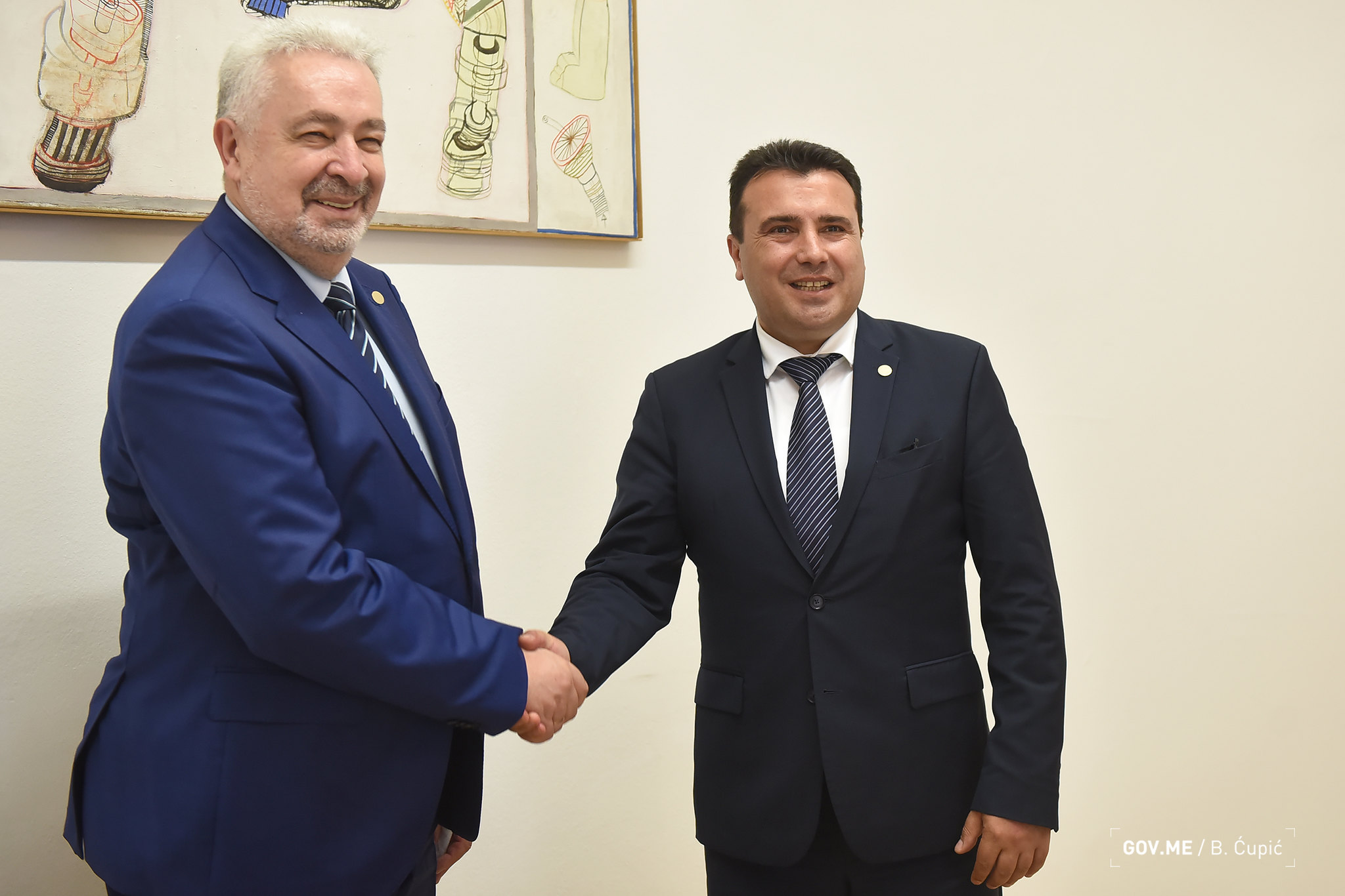 Krivokapić – Zaev: Zajednički cilj put u EU