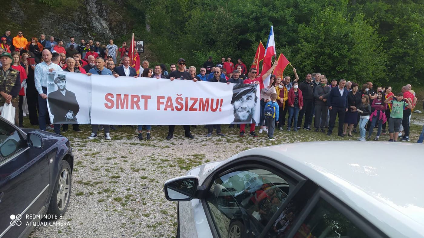 FOTO-VIDEO: Protest na Cetinju: Svi smo mi Ljubo, smrt fašizmu