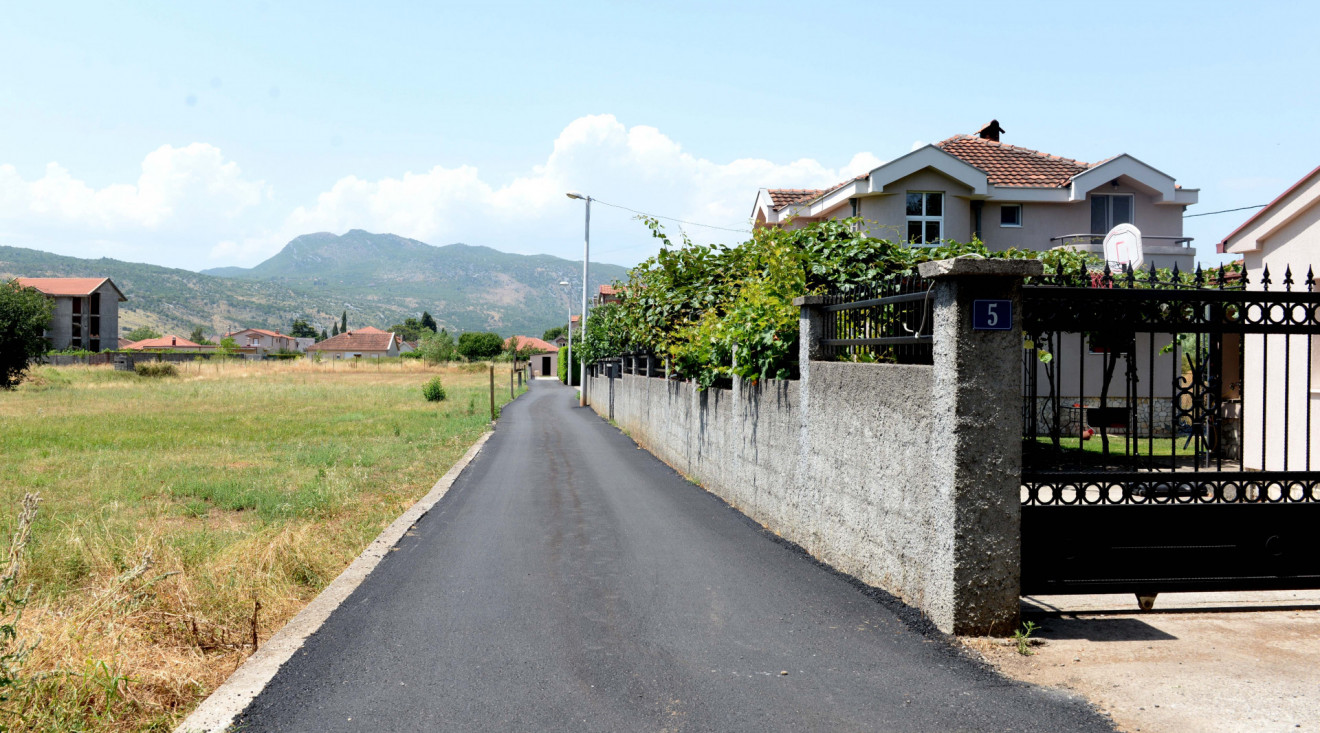 Asfaltirane još tri ulice u Donjoj Gorici