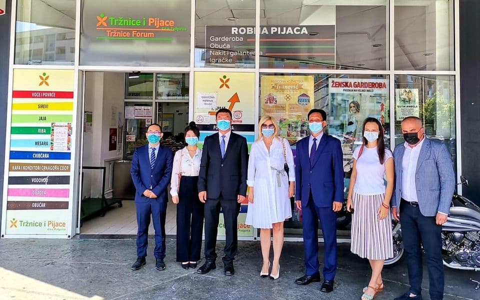 Kineski privrednici: Pijace u Podgorici izuzetno dobro su organizovane