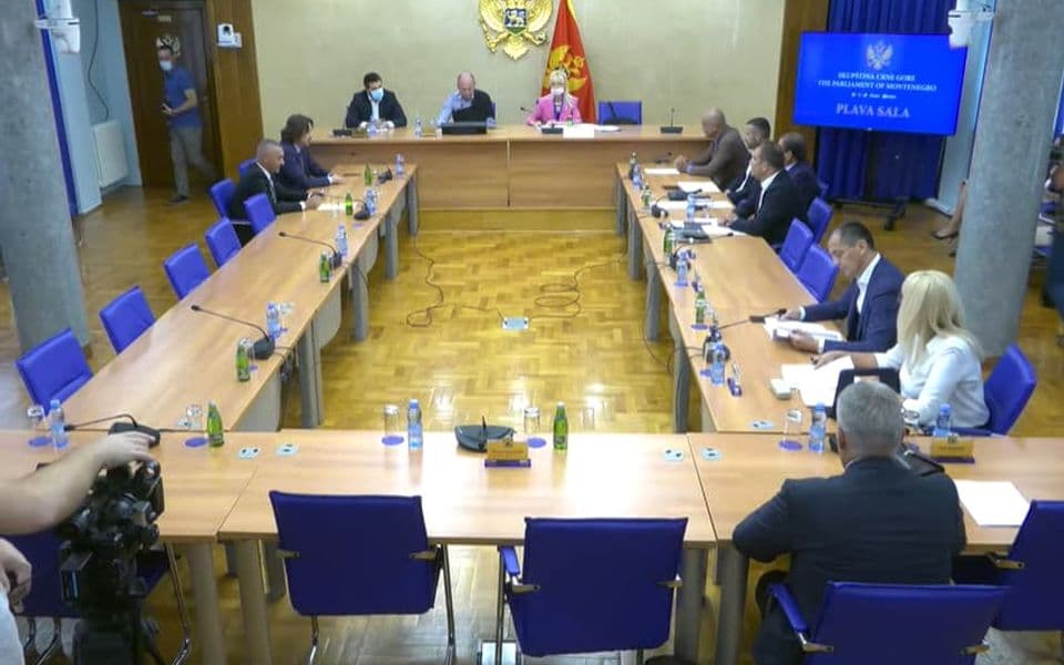 Odbor 15. septembra o saslušanjima povodom događaja na Cetinju