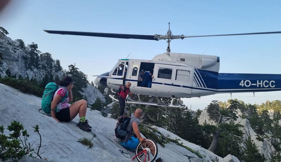 MUP: Uspješna akcija spasavanja nikšićanke na Maganiku