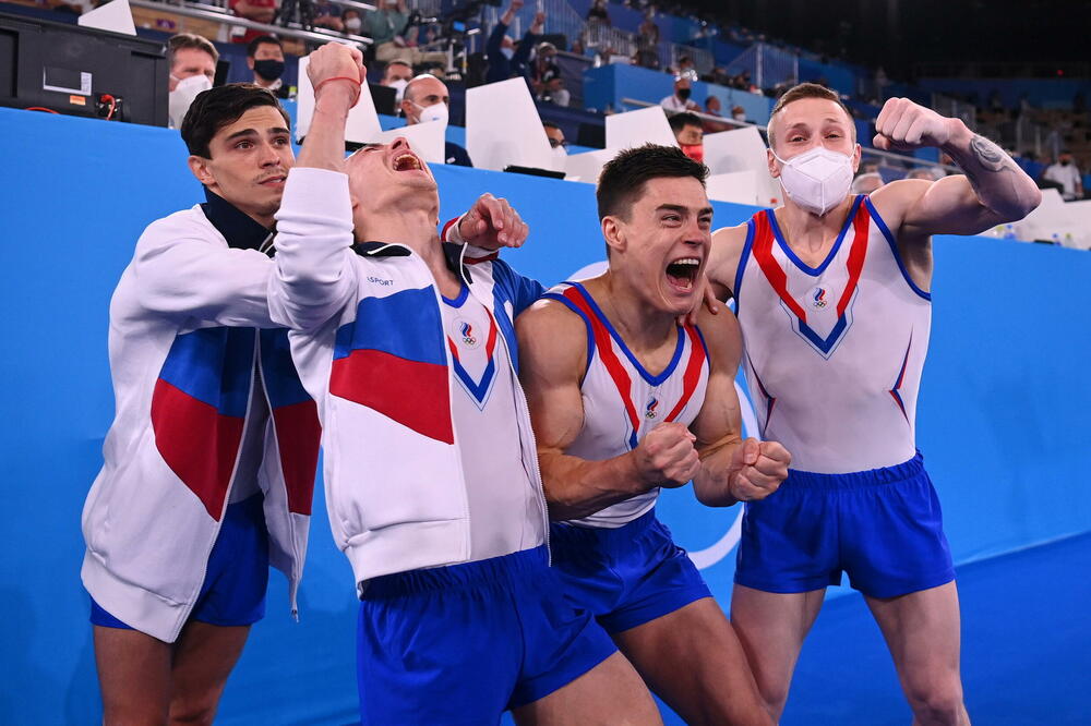 Rusi osvojili prvo ekipno zlato u gimnastici