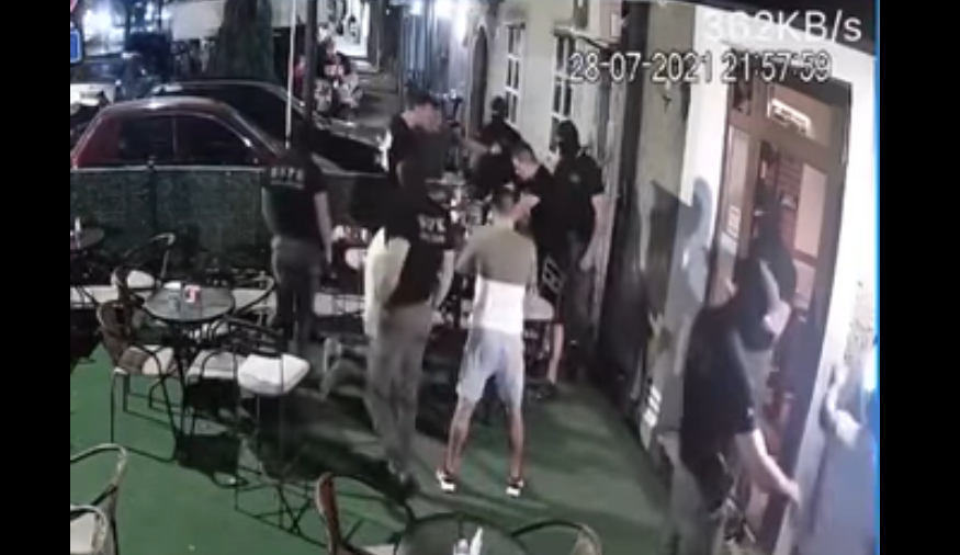 (VIDEO)Vlasnik cetinjskog lokala: Policajac je mene tukao tokom racije, podnio sam prijavu