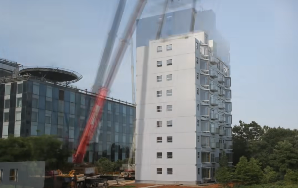 Vjerovali ili ne: Ovako je zgrada od deset spratova izgrađena za manje od 29 sati (VIDEO)