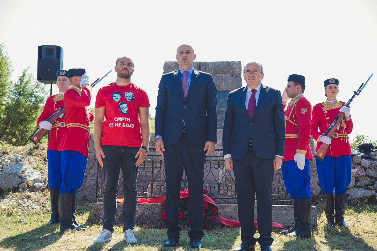Kašćelan položio vijence na Gorniču: Žrtva Martinovića za slobodu podsjeća i opominje