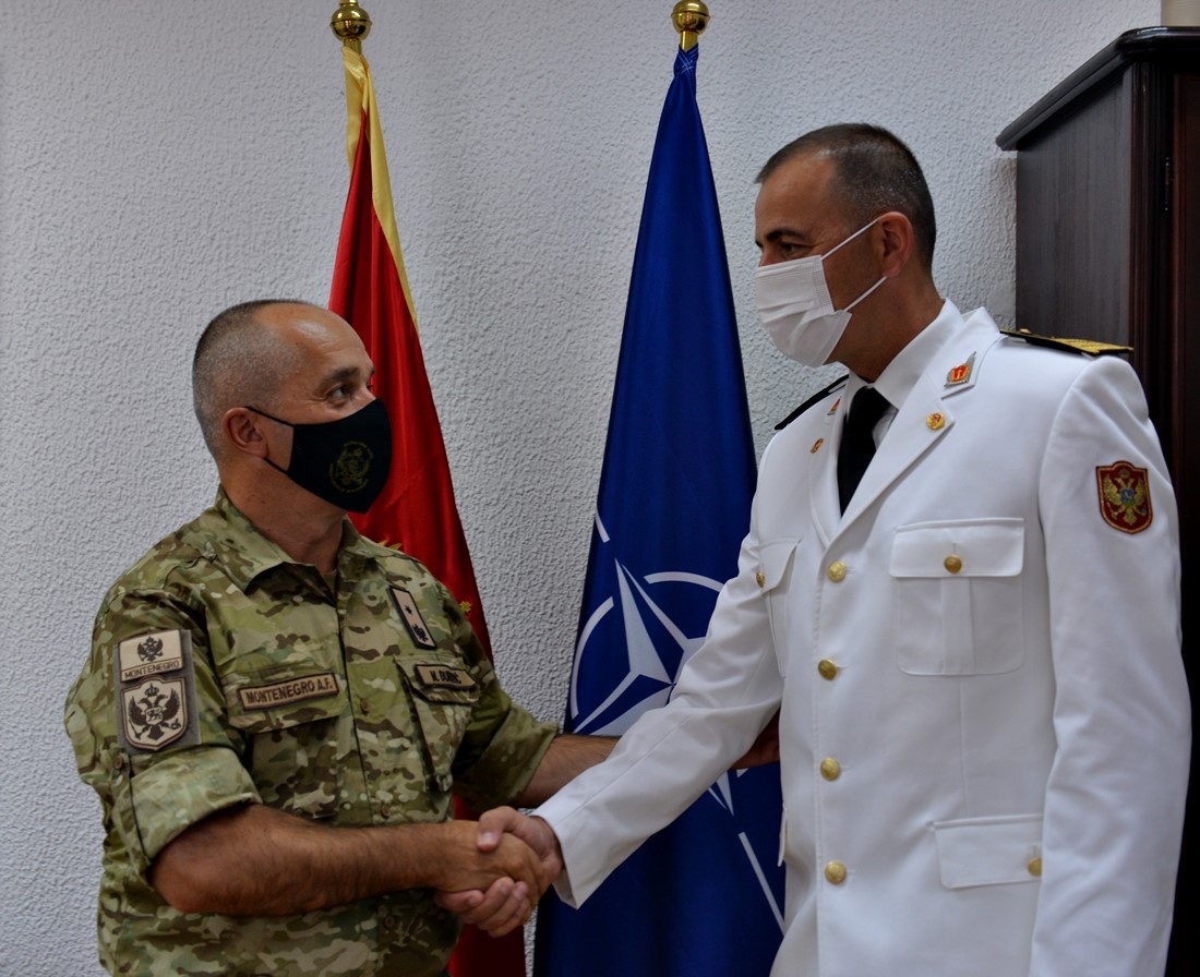 NGŠ se sastao s Đurđićem pred upućivanje na dužnost u NATO Združenu komandu snaga u Napulju
