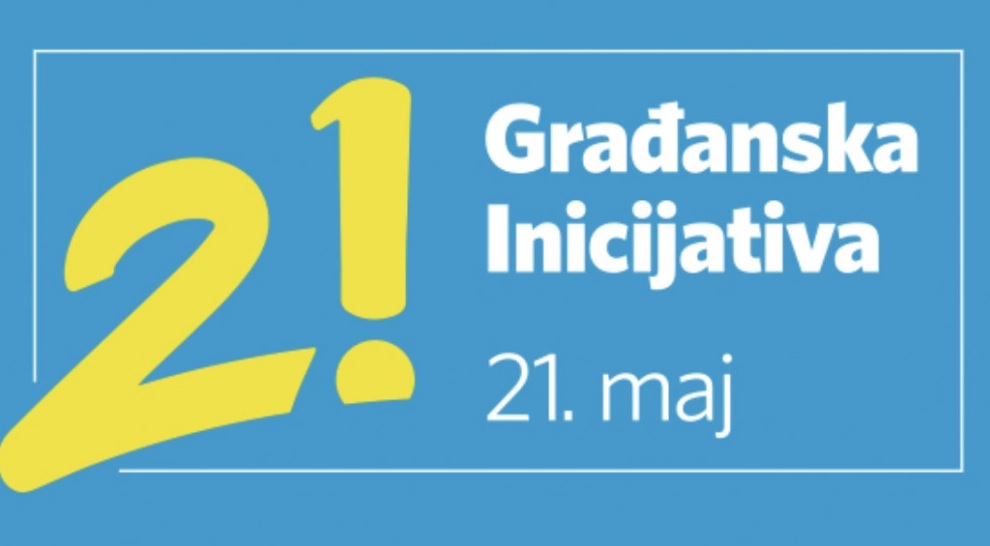 Građanska inicijativa ”21. maj” formira listu za buduće parlamentarne izbore