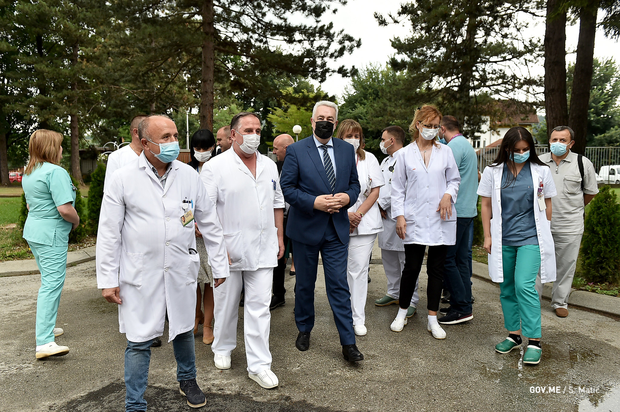 Premijer Krivokapić obišao Opštu bolnicu Berane