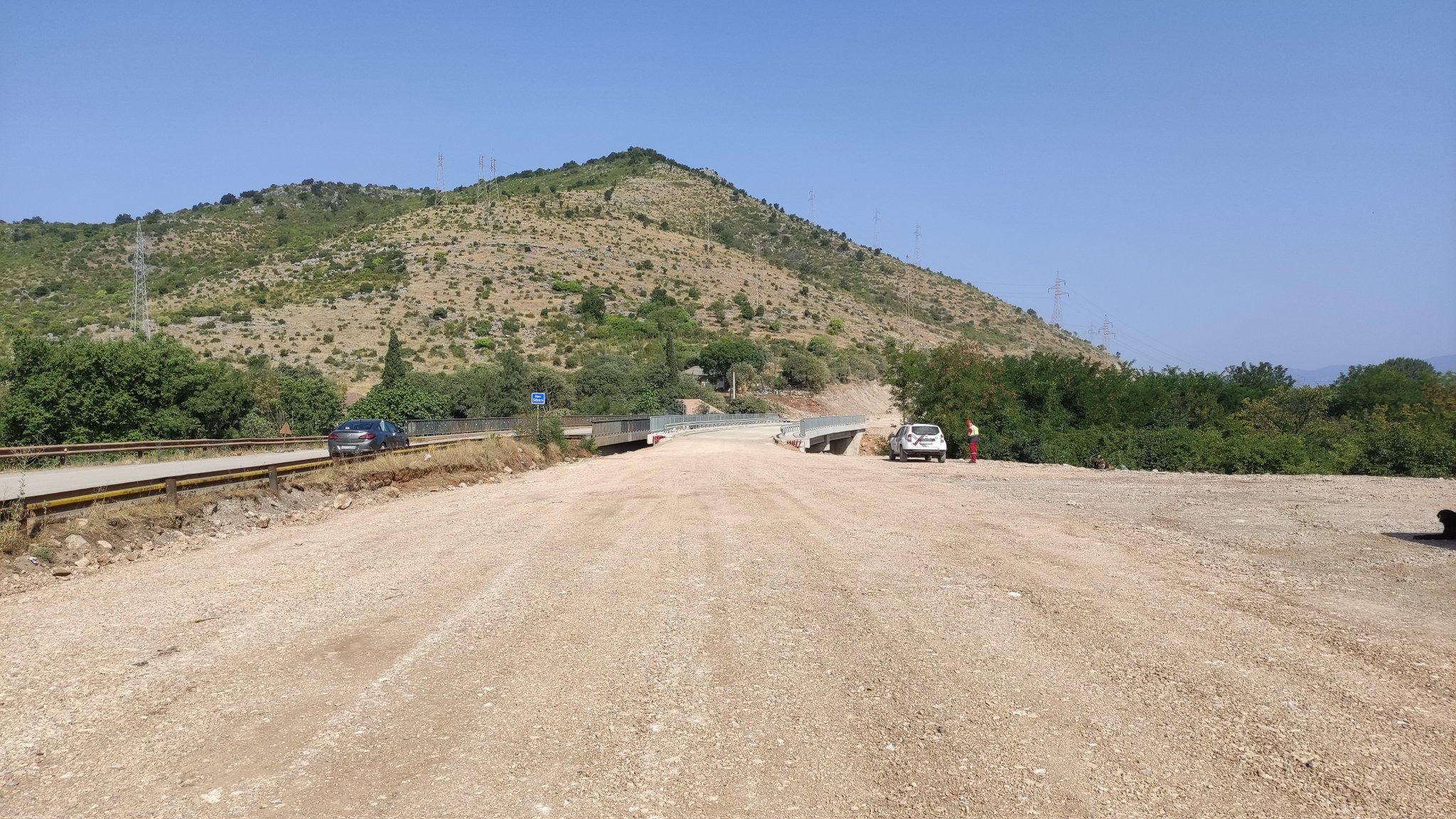 Bojanić obišao radove na putu DG-PG: Nakon sezone počinju radovi na bulevaru Jaz – Tivat