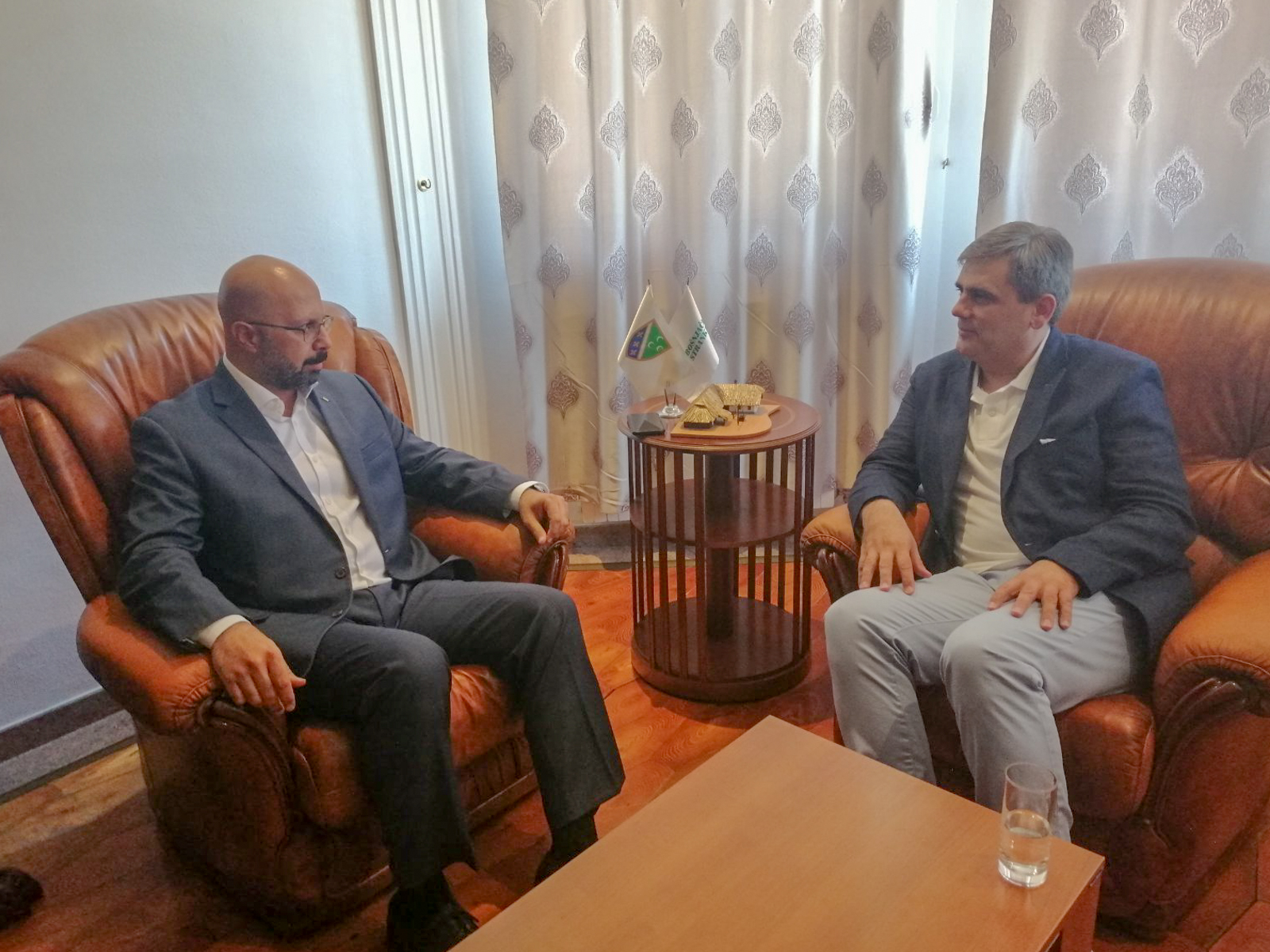 Ibrahimović sa ambasadorom Palestine: Poštovanje ljudskih prava i međunarodnih rezolucija da bude sprovedeno do kraja