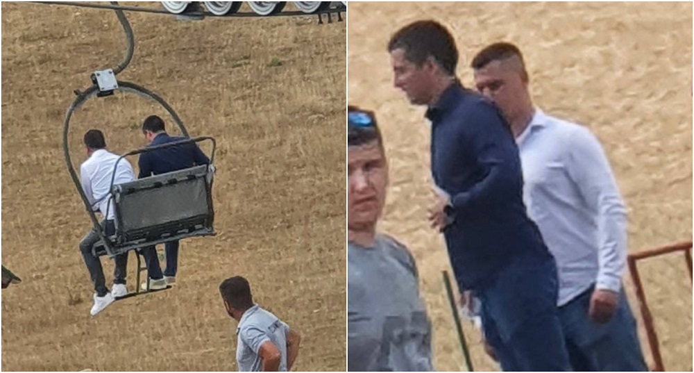 (FOTO) Bečić se sa obezbjeđenjem vozio žičarom na Žabljaku