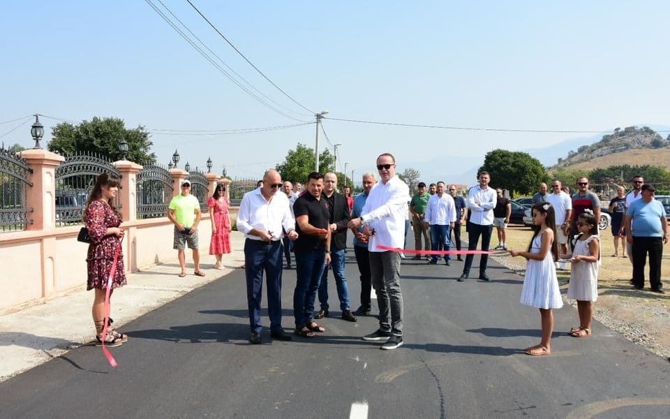 Đeljošaj otvorio dionicu puta-Dušić-Ljekaj-Vranj