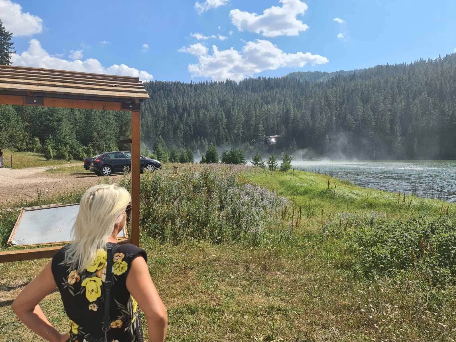 U toku gašenje požara u NP Durmitor