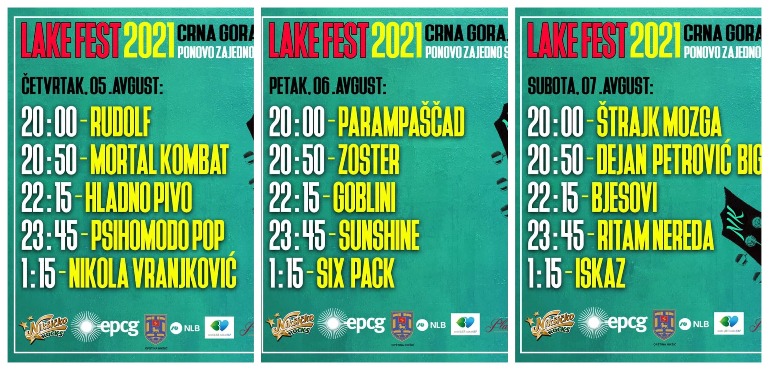 Na Lake fest sa potvrdom o vakcinisanju, negativnim PCR ili antigenskim testom