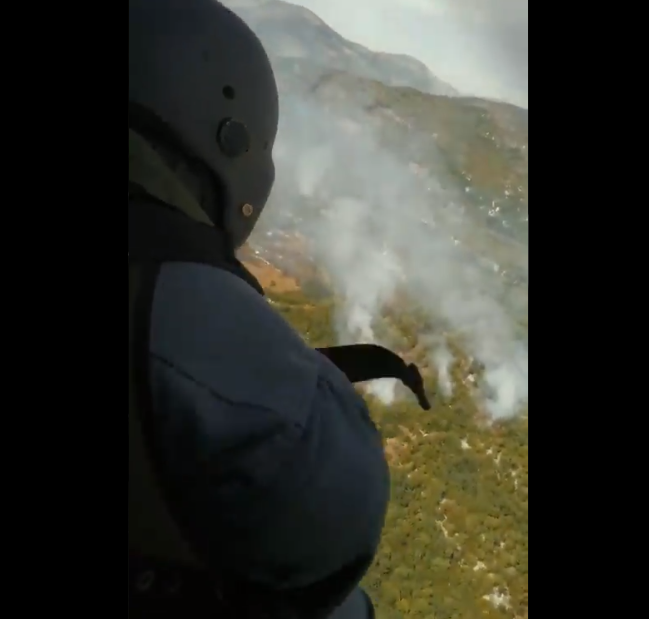 VIDEO: Pogledajte kako helikopteri VCG gase požare u Nikšiću