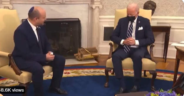FOTO: Bajden zaspao tokom sastanka sa premijerom Izraela?