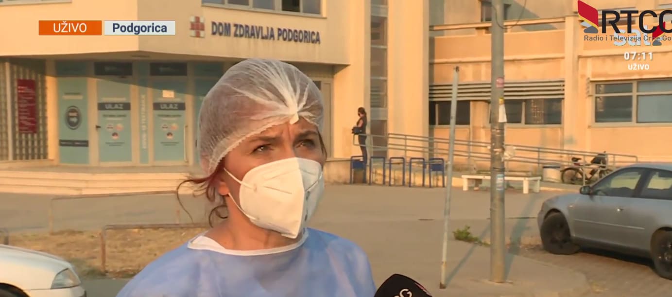 Podgorica: Sve više pacijenata u kovid ambulantama