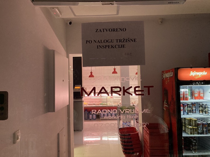 Zbog rada nedjeljom zatvorene dvije prodavnice