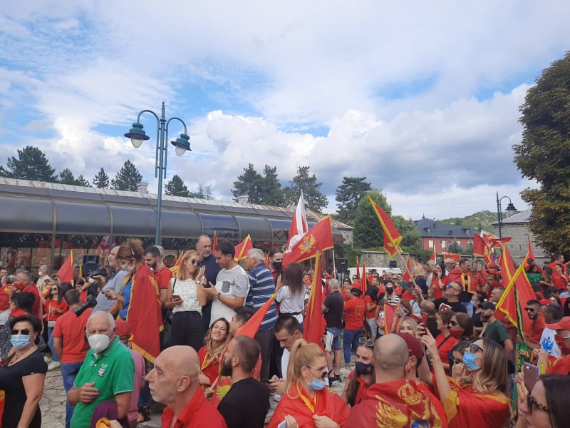 Skup kod Lovćenske vile 22. avgusta