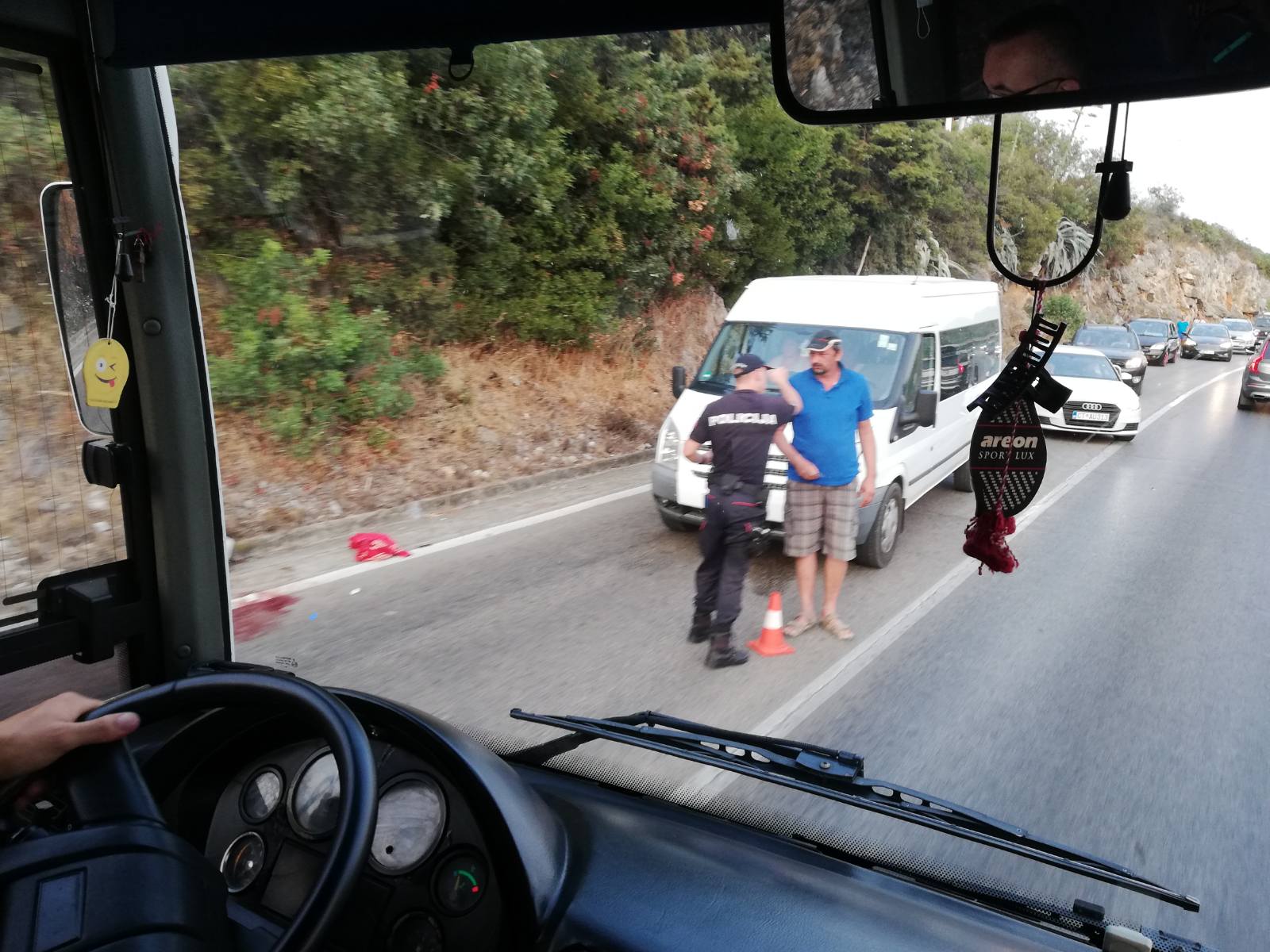 Udes kod Dobrih voda, auto udario pješaka