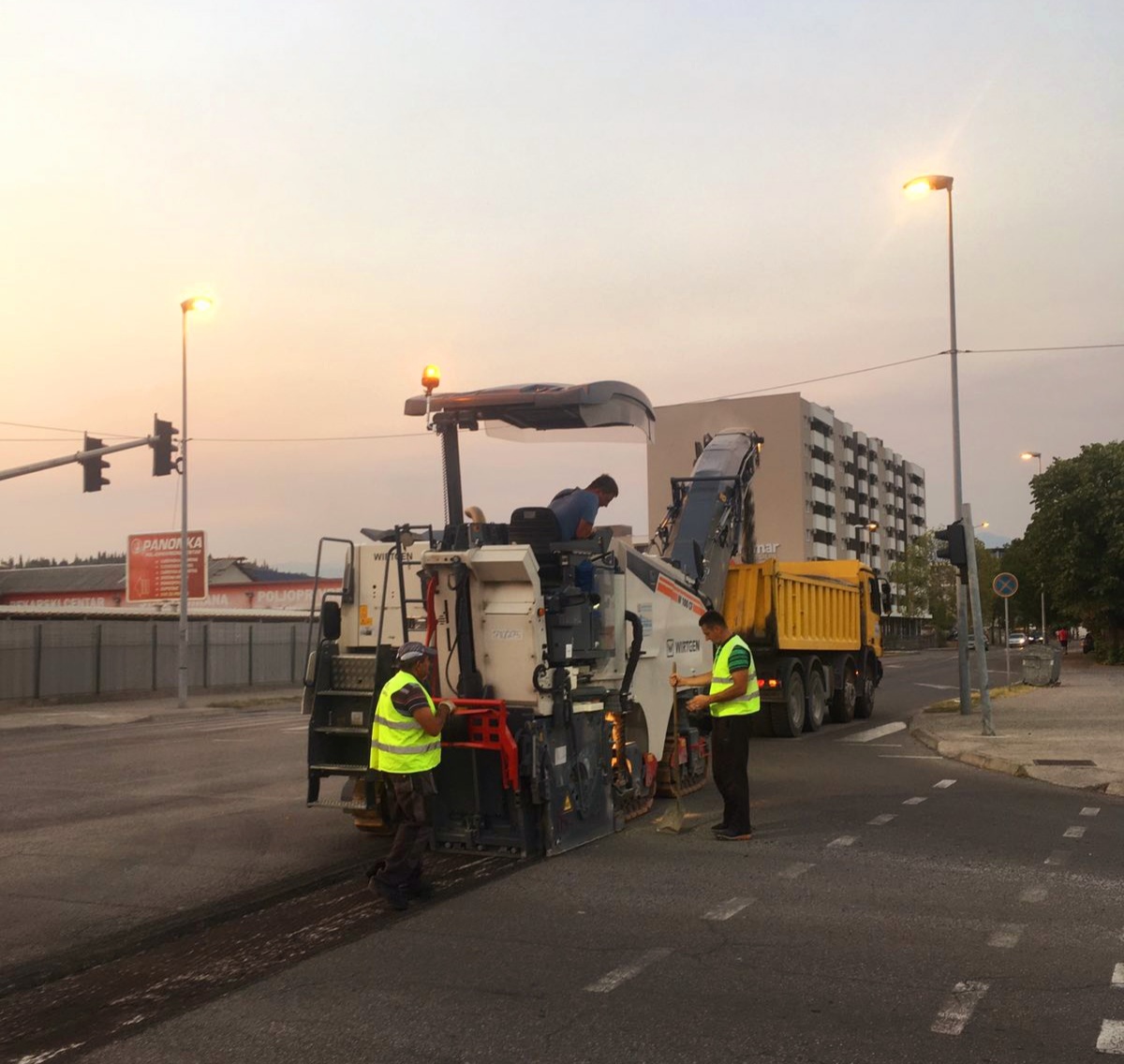 Počela sanacija Ulice 4. jula na Zabjelu