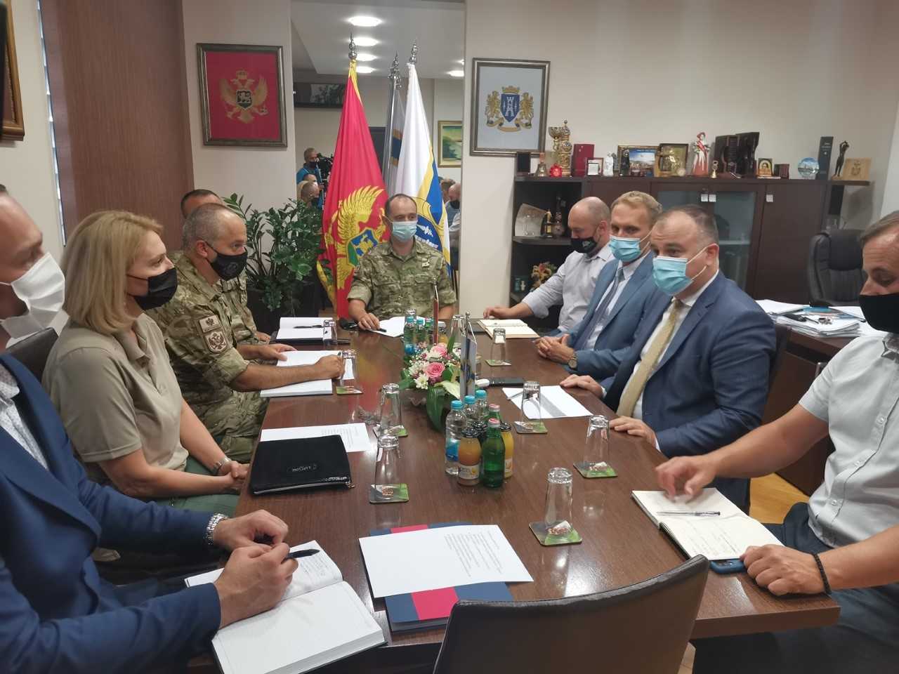 Injac i general Đurović u posjeti opštini Herceg Novi: Dogovorena saradnja na realizaciji infrastrukturnih projekata