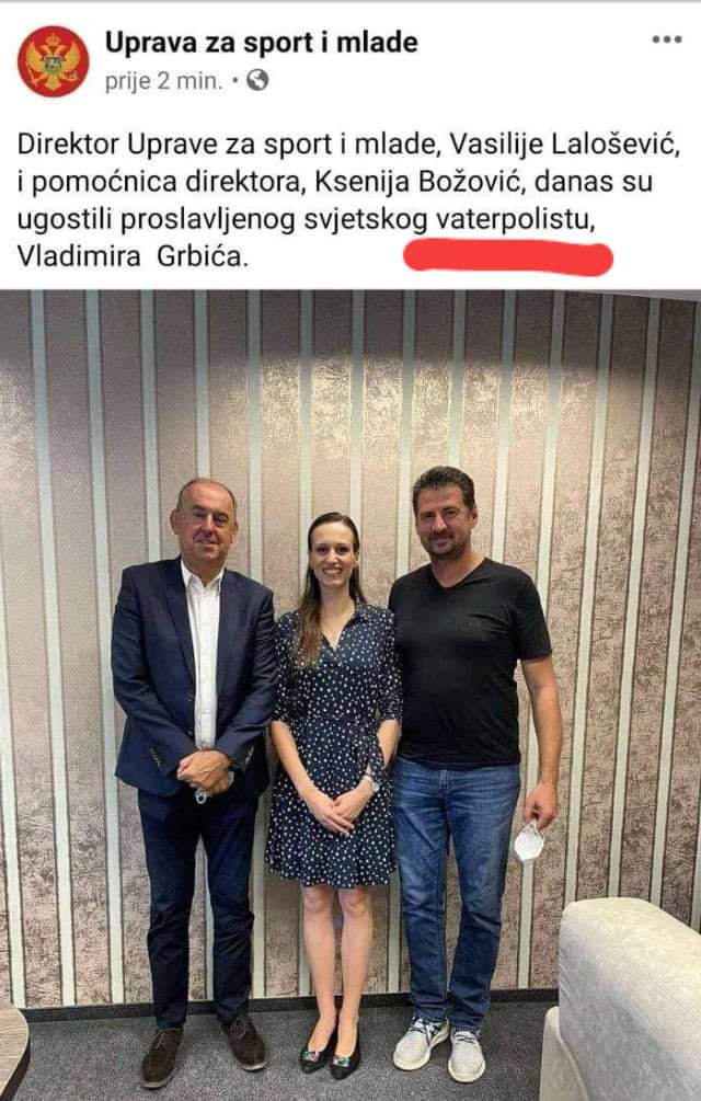 Uprava za sport i mlade: Propust napravio administrator Facebook-a, a ne Lalošević