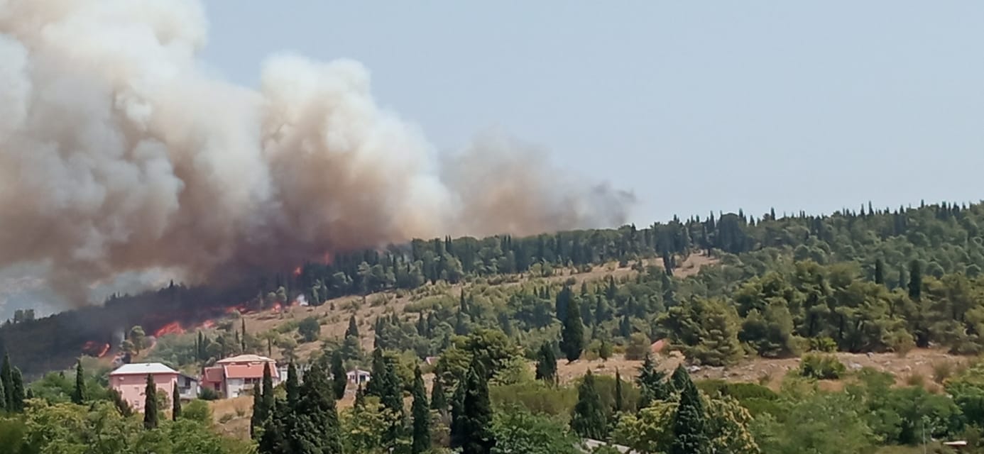 Podgorica i Nikšić danima u dimu