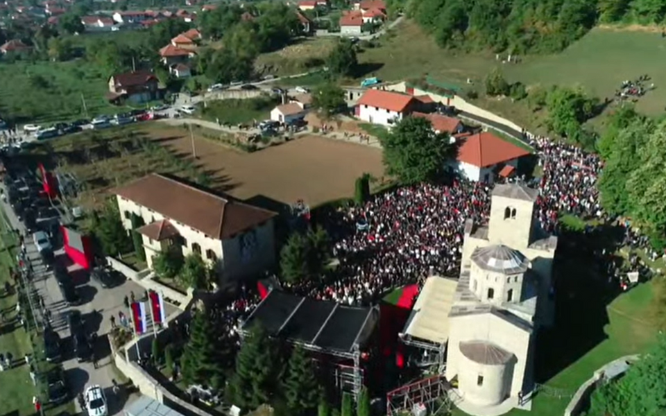 Metodije ustoličen u manastiru Đurđevi stupovi, prisutvovali Krivokapić, Bratić, Vukšić…
