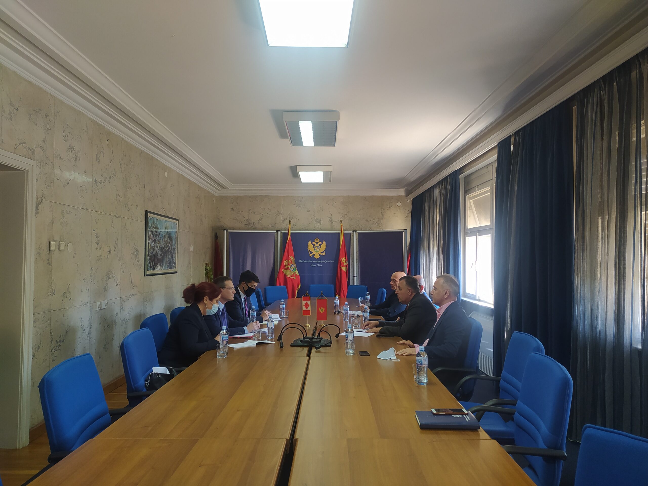 Miljanić sa Normanom: MUP i Vlada su fokusirani na borbu protiv korupcije i organizovanog kriminala