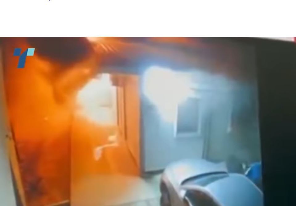 Ovo je snimak požara u Tetovu, ljudi iskakali kroz prozore (VIDEO)