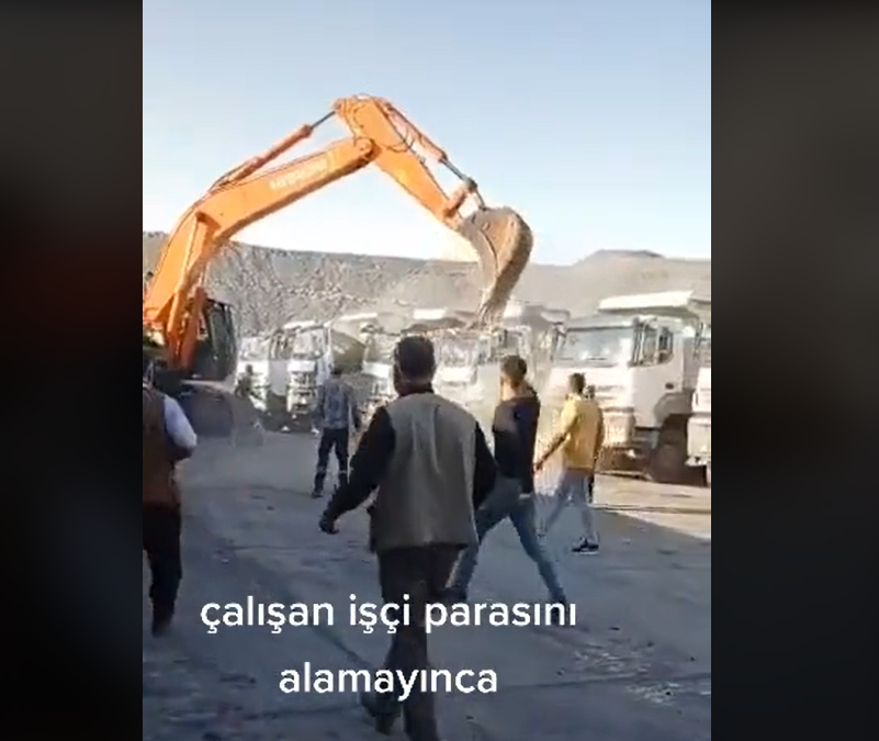 VIDEO: Nije primao platu mjesecima, šefu uništio PET kamiona, jedva ga zaustavili…