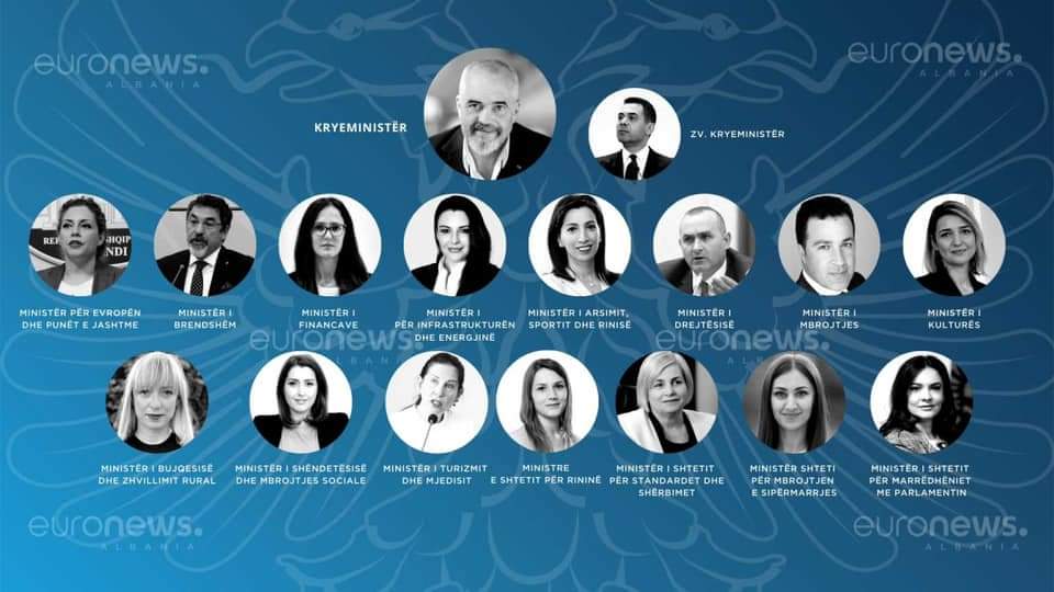 FOTO: U novoj vladi Albanije većinu ministarskih fotelja zauzele žene