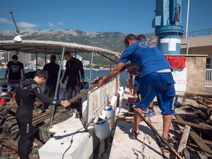 Očišćeno podmorje od Ričardove glave do Mogrena