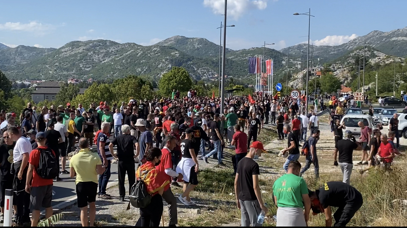 UP: Zbog nereda na Cetinju podnijete prekršajne prijave protiv još 10 osoba