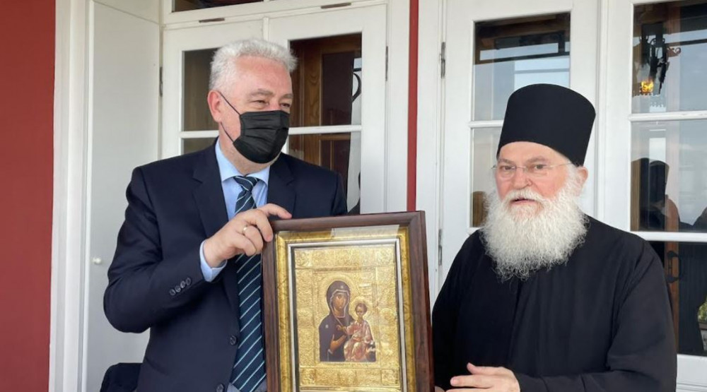 Troškove posjete Krivokapića Svetoj Gori platio crnogorski počasni konzul Vasili Apostolopoulos