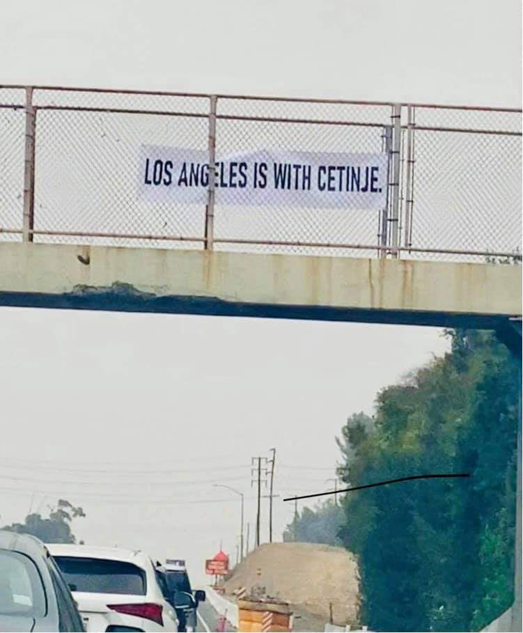 I Los Anđeles je uz Cetinje