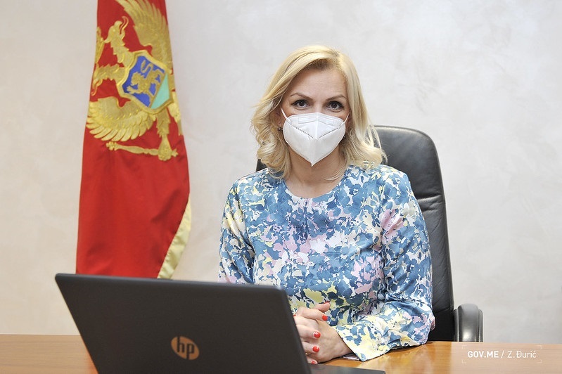 Borovinić Bojović: Besplatni brzi testovi za predstavnike medija koji nijesu imunizovani