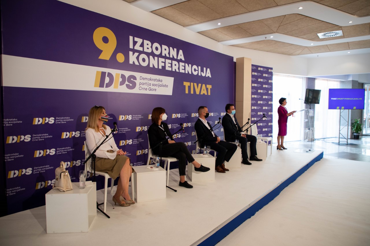 Održana izborna konferencija DPS u Tivtu – kroz reforme do kadrovskog jačanja partije