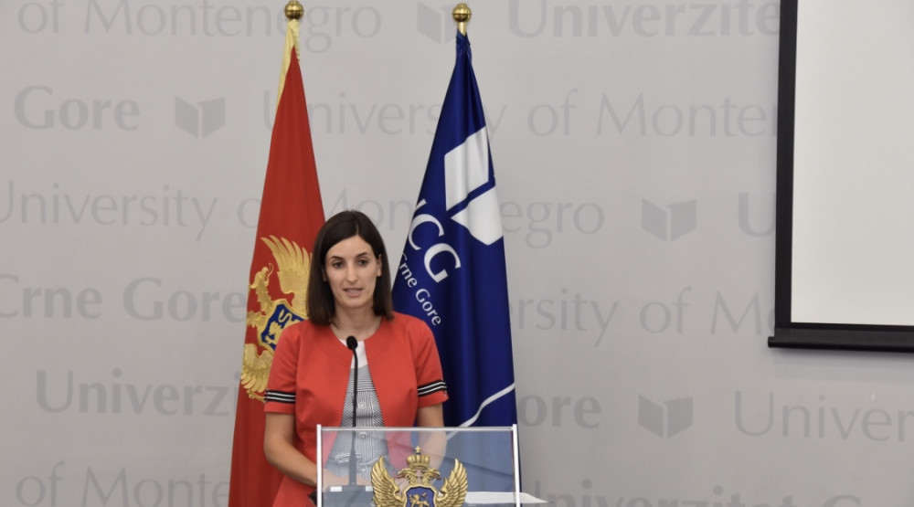 Lipovina-Božović: Sinhronizovano i sinergijsko djelovanje Vlade i Univerziteta preduslov za održiv ekonomski razvoj