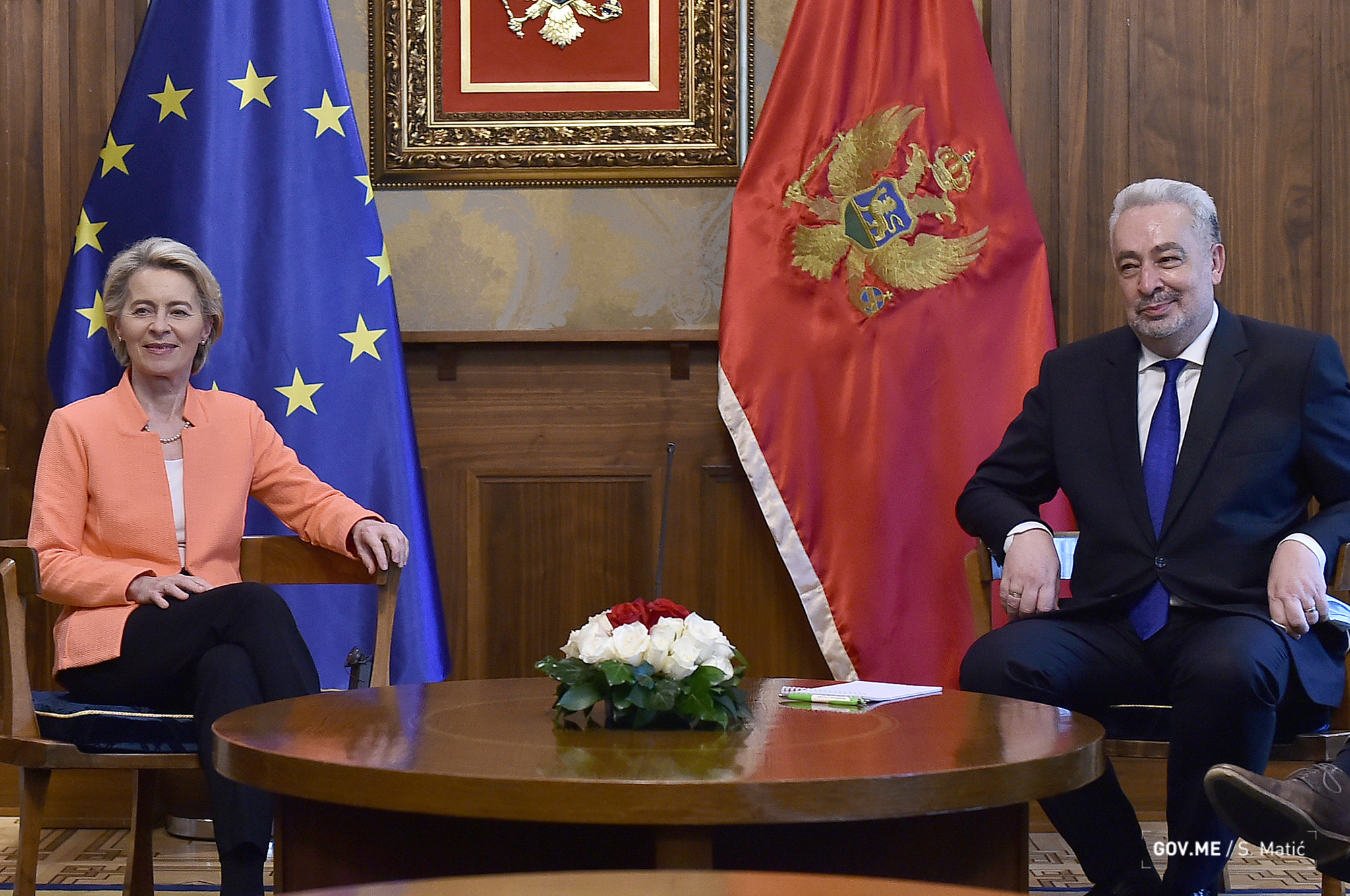 Krivokapić – Fon der Lajen: Crna Gora bezrezervno i dosljedno na putu ka Evropskoj uniji