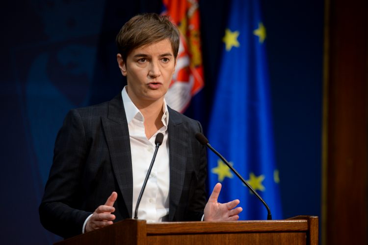 Brnabić: Ne bih potpisala nezavisnost Kosova