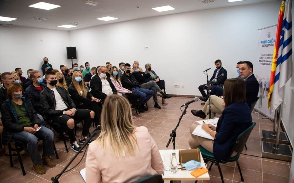 Vuković sa stanovnicima MZ Gornja Gorica: Uskoro počinje gradnja novog bulevara