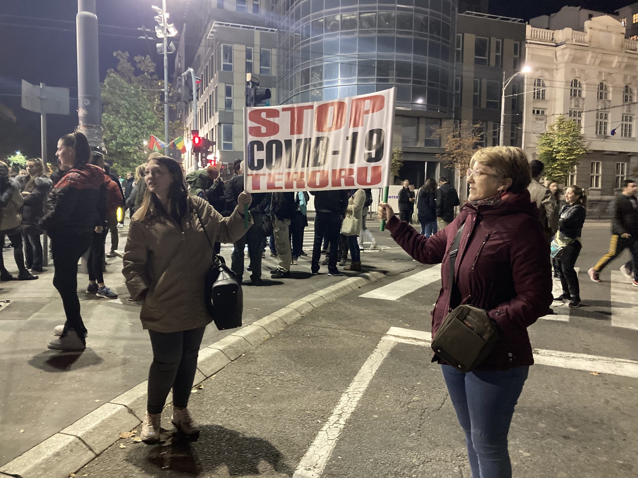 Protest u Beogradu zbog kovid propusnica