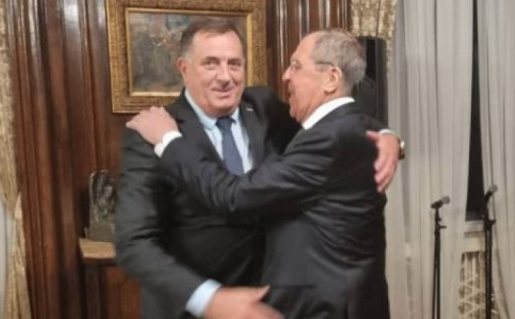 Počela radna večera, Dodik i Lavrov se srdačno pozdravili