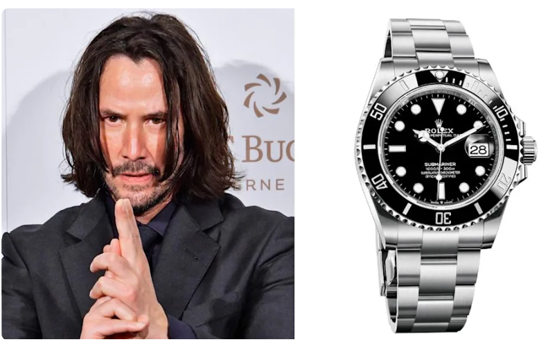 Kijanu svoje kaskadere častio satovima “Rolex Submariner”