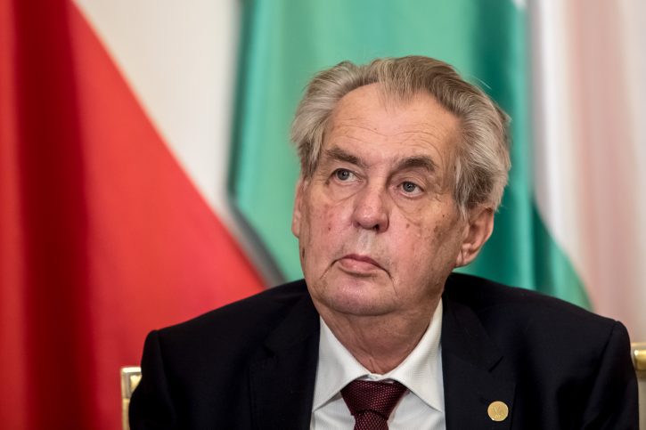 Zeman prevezen u bolnicu nakon sastanka sa Babišem